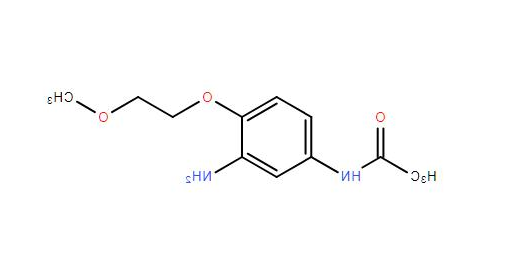 3-Amino-4-methoxyethoxyacetanilide